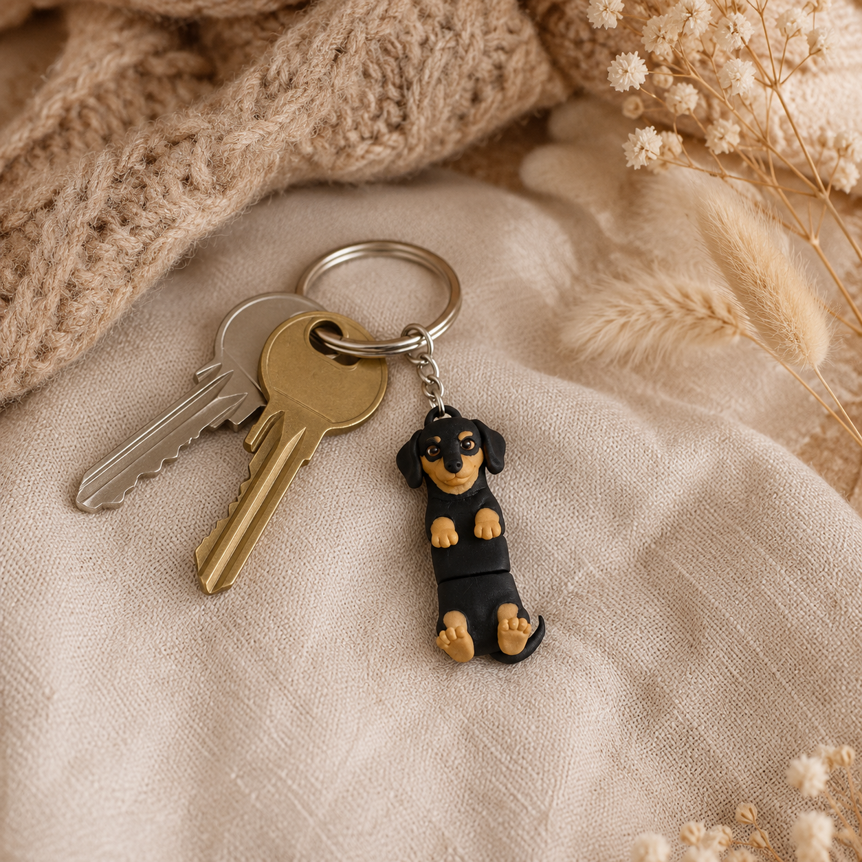 Porte-clef Teckel