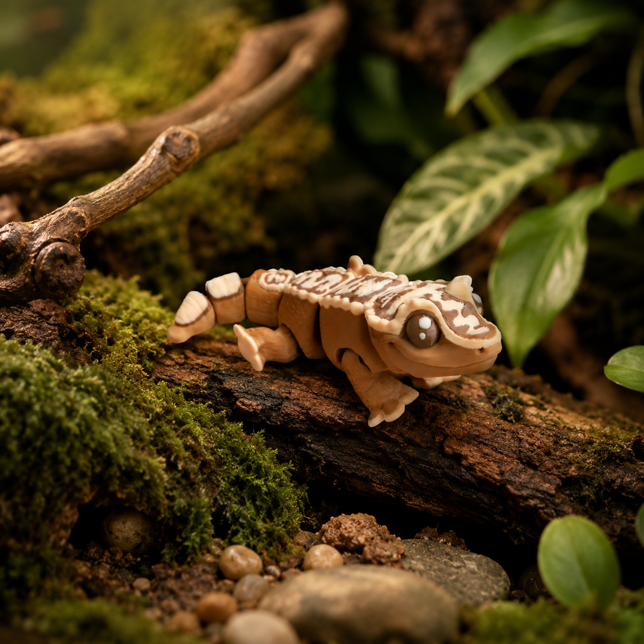 Gecko Crêté Fidget