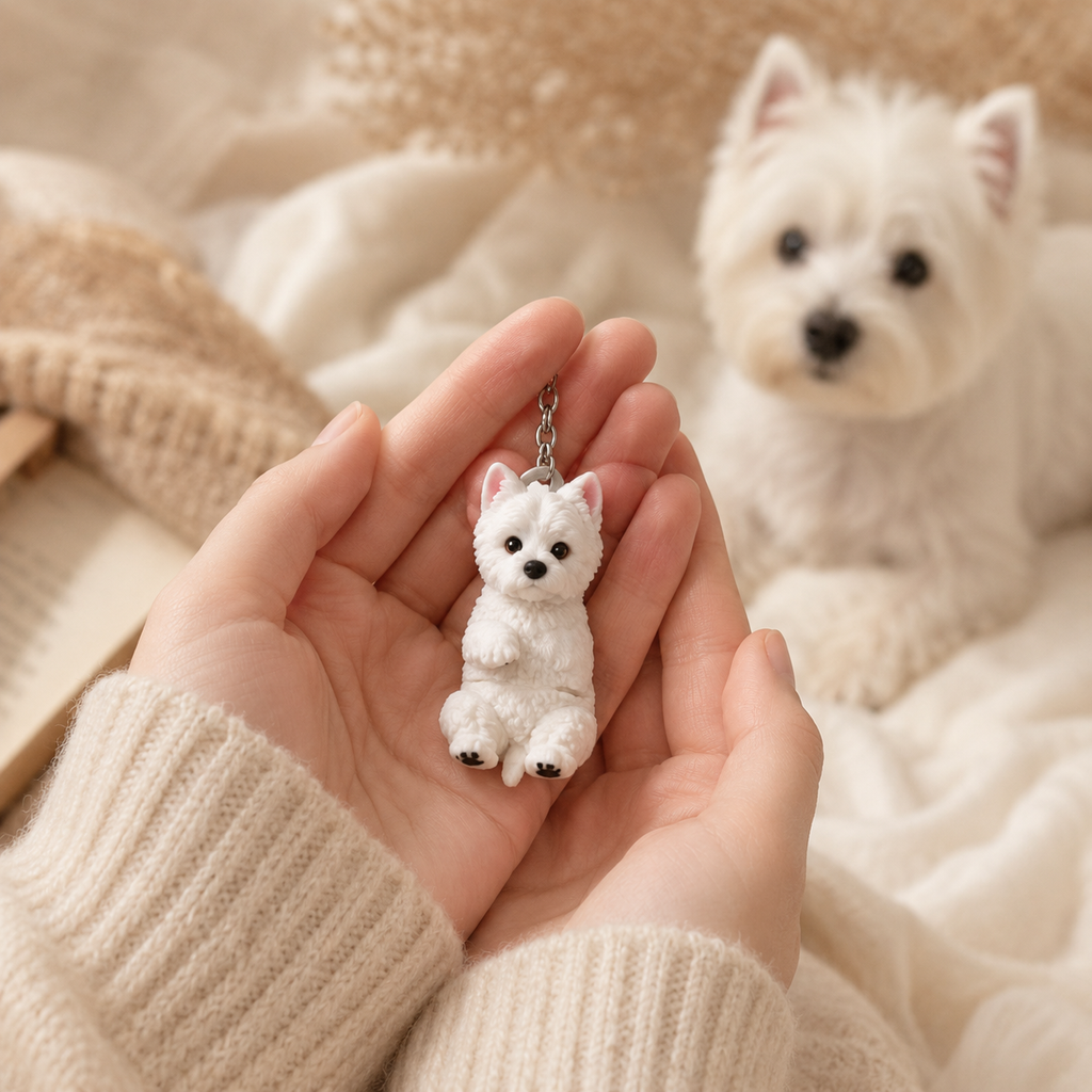 Porte-clef Westie