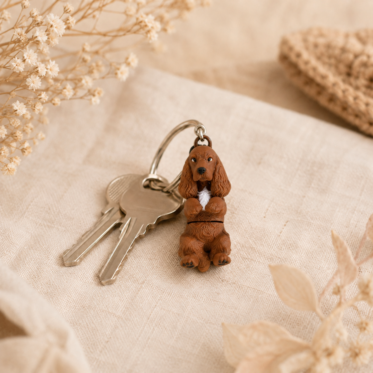 Porte-clef Cocker Spaniel