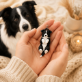 Porte-clef Border Collie