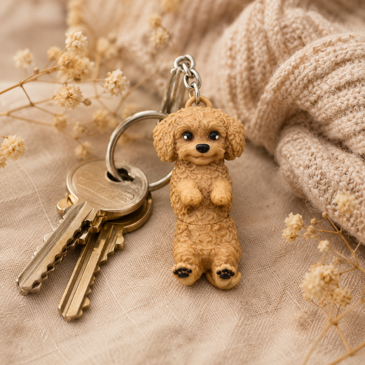 Porte-clef Cavapoo