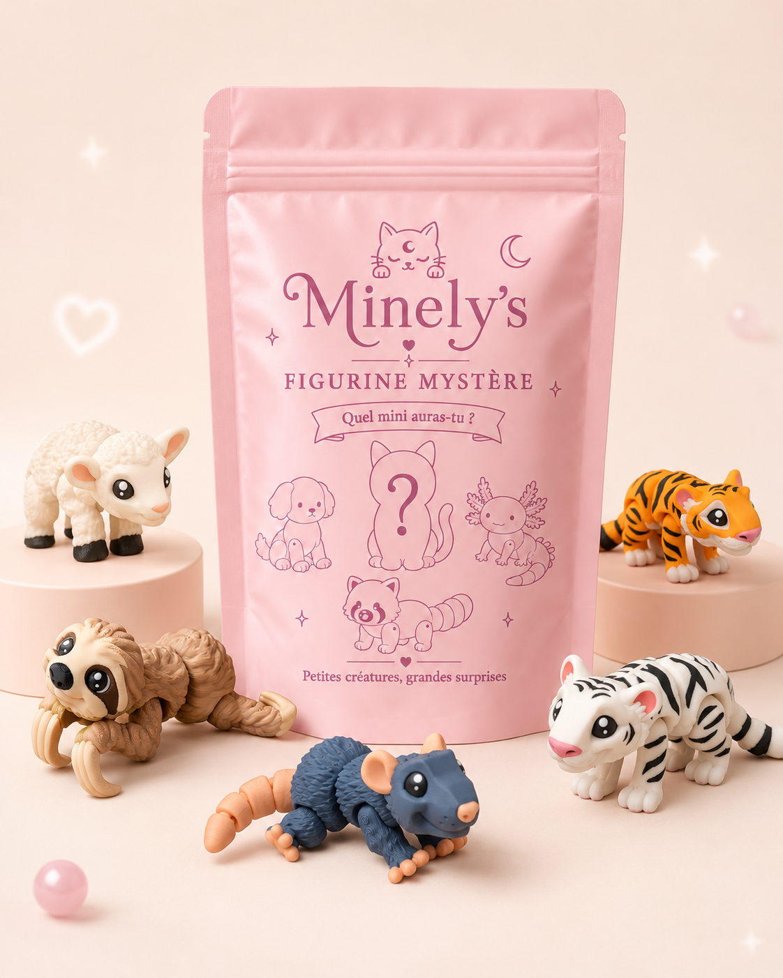 Figurine mystère Minely’s
