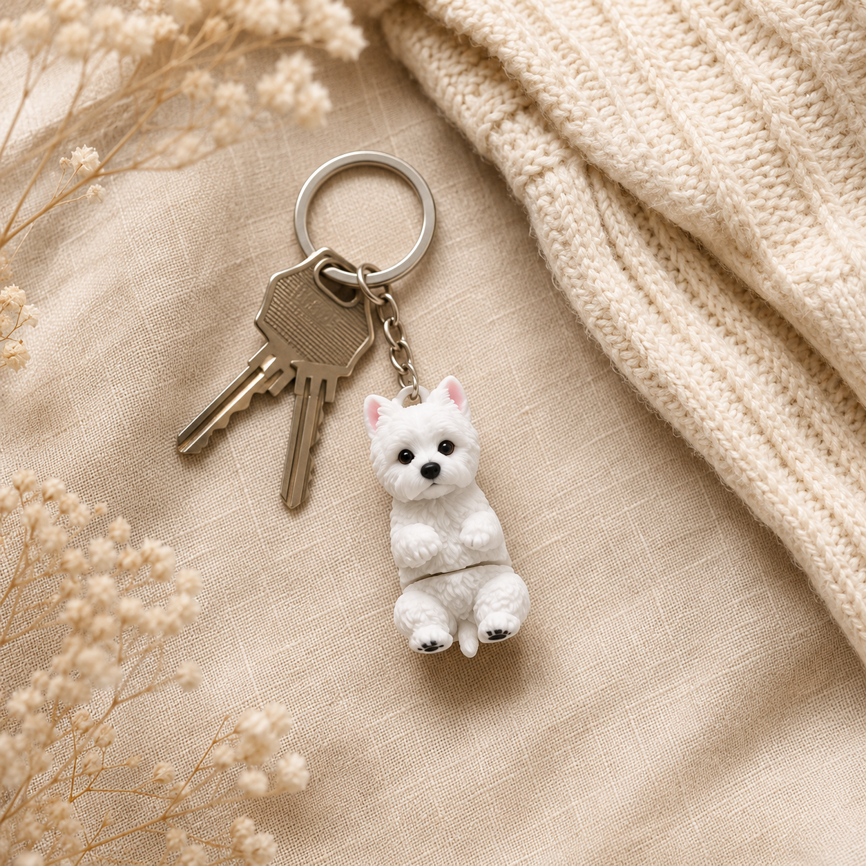 Porte-clef Westie