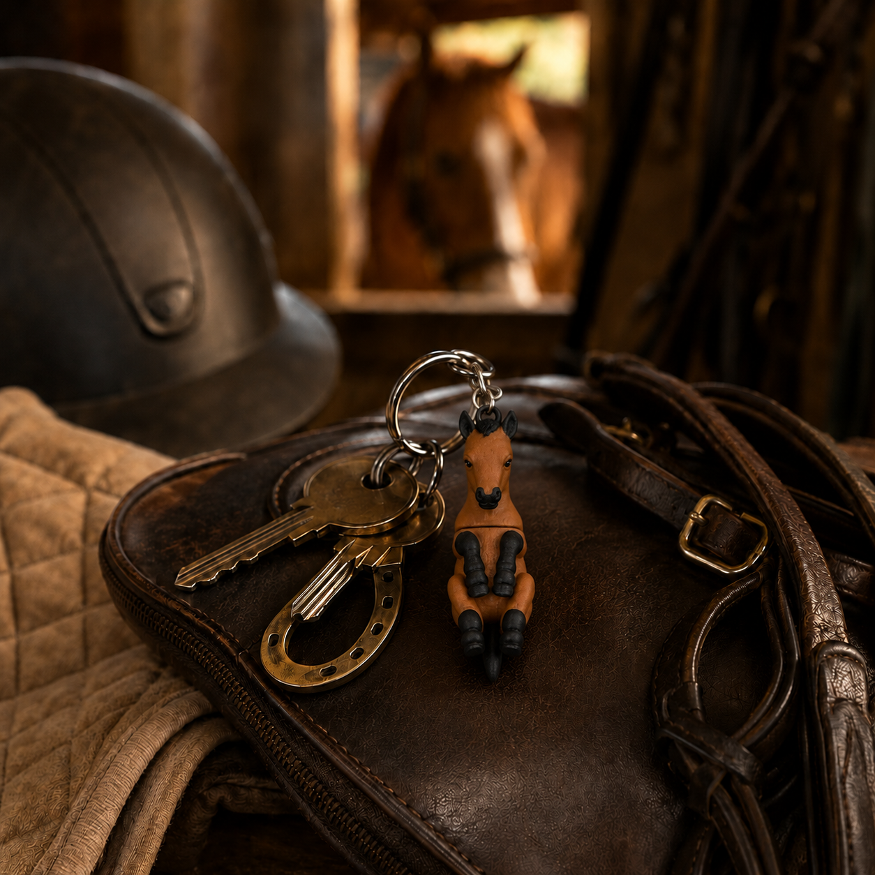 Porte-clef Poulain