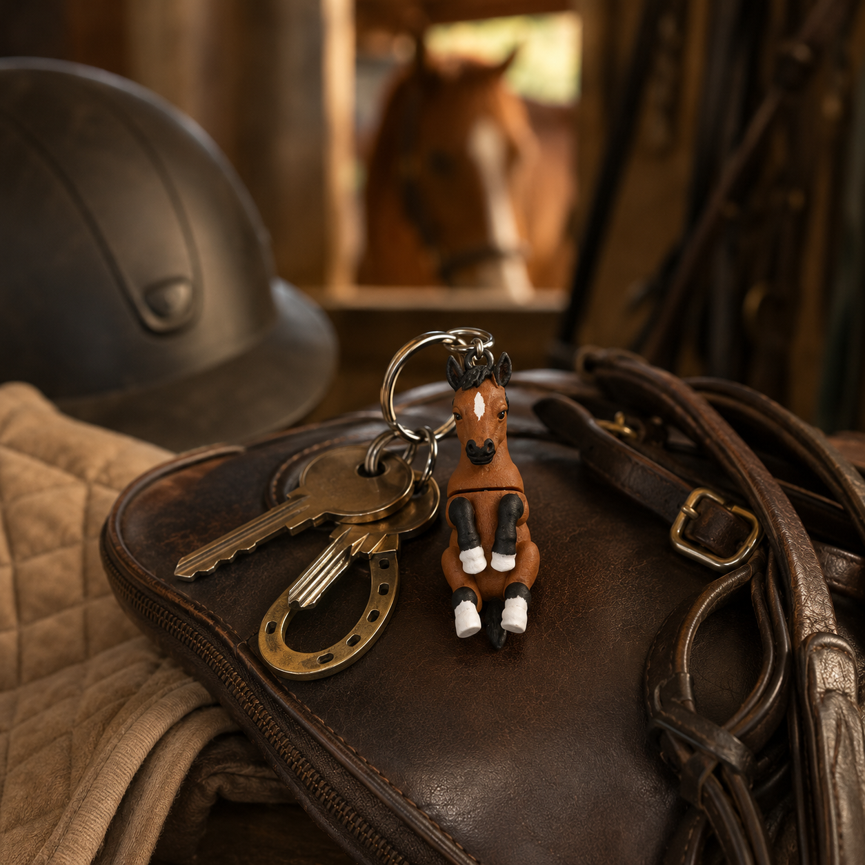 Porte-clef Poulain